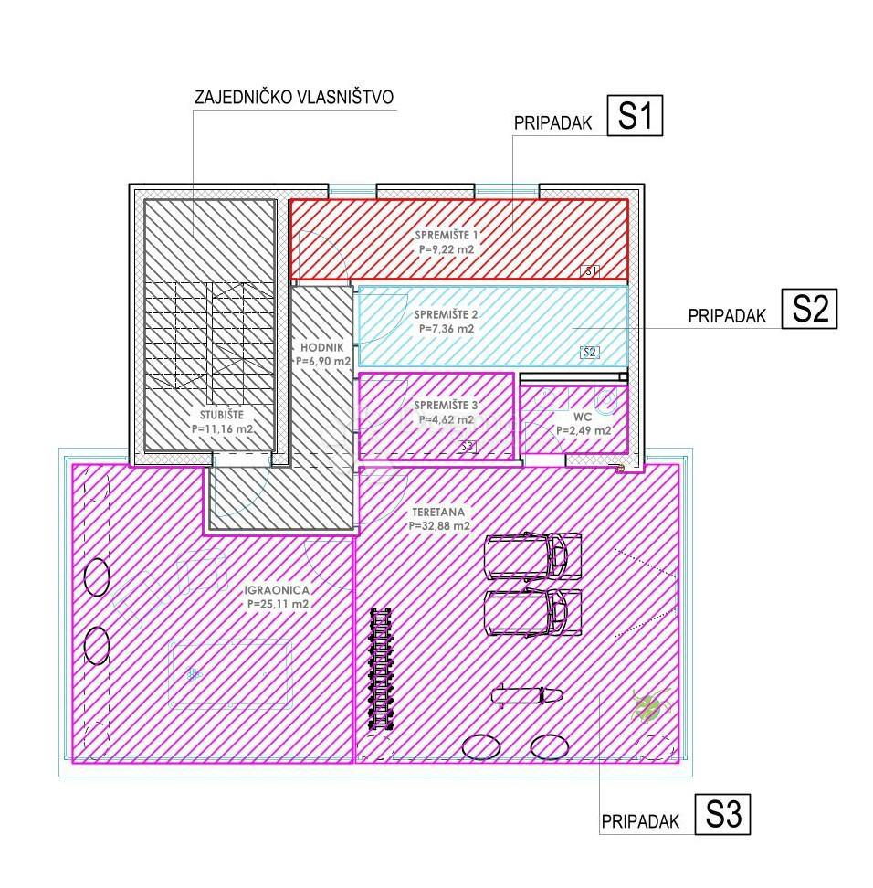 Allogio Diklo, Zadar, 134,10m2