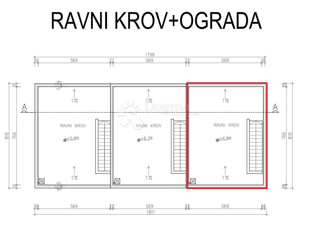 Allogio Savudrija, Umag, 80m2