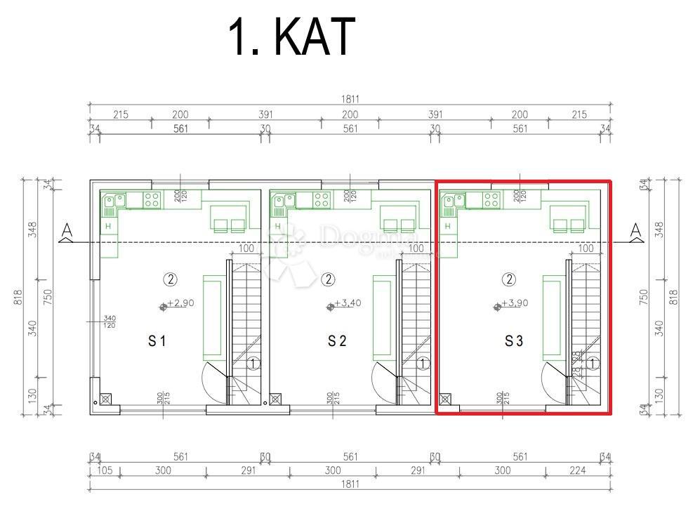 Allogio Savudrija, Umag, 80m2