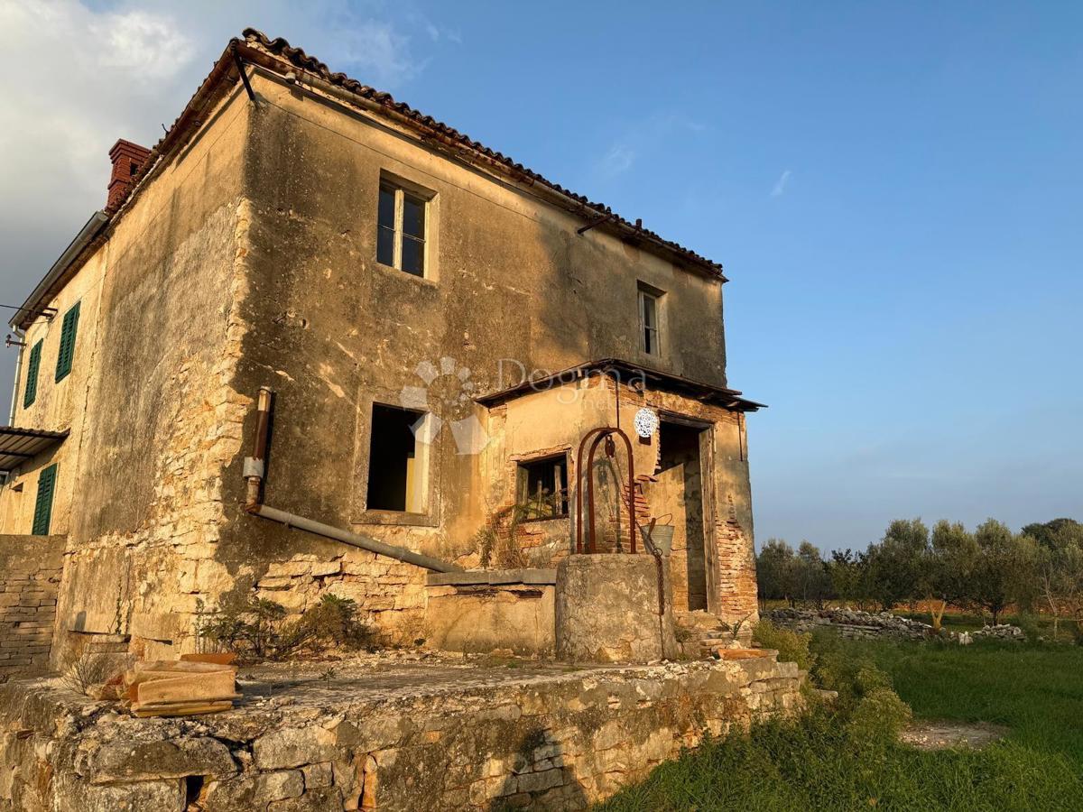 Casa da ristrutturare completamente su 541 m2 di giardino