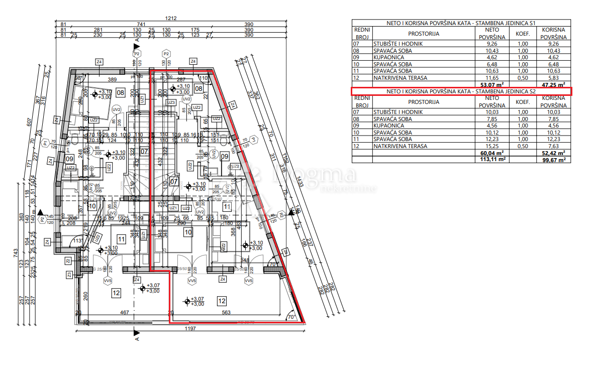 Casa Vodice, 134,97m2
