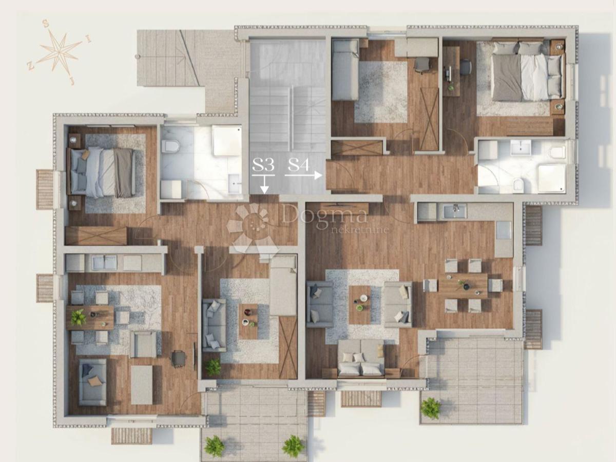 Allogio Viškovo, 65,63m2