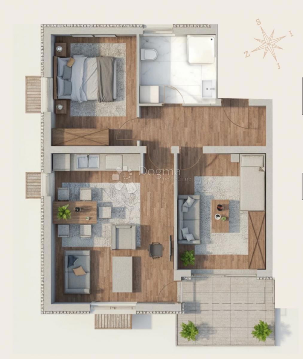 Allogio Viškovo, 65,63m2