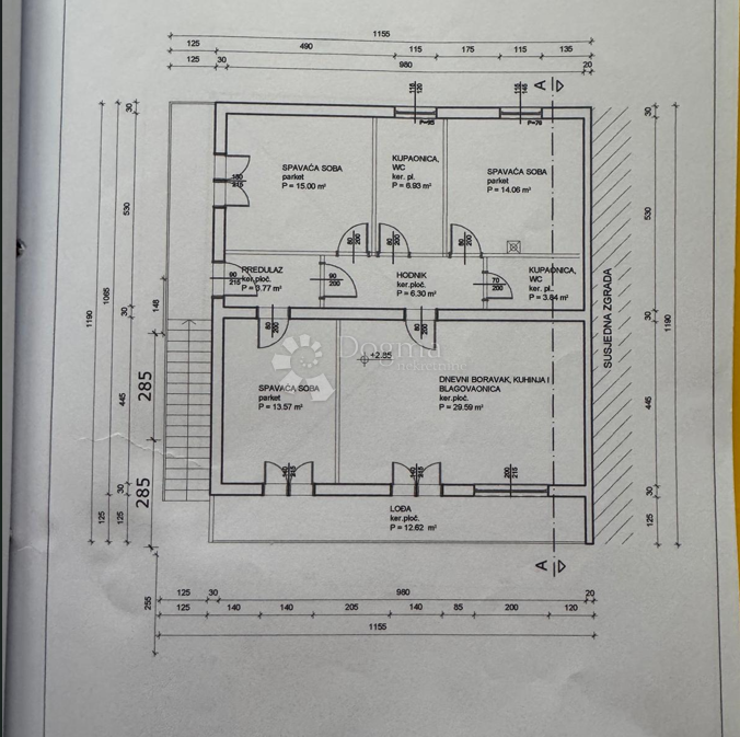 Allogio Kman, Split, 120m2