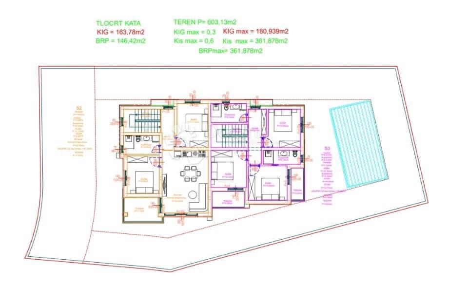 Casa Vodice, 121,42m2