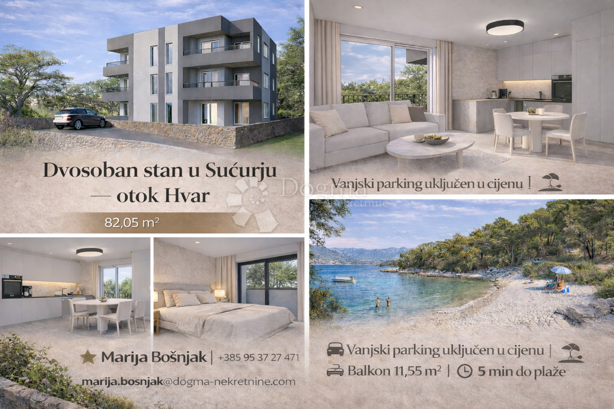 Allogio Sućuraj, 66,30m2