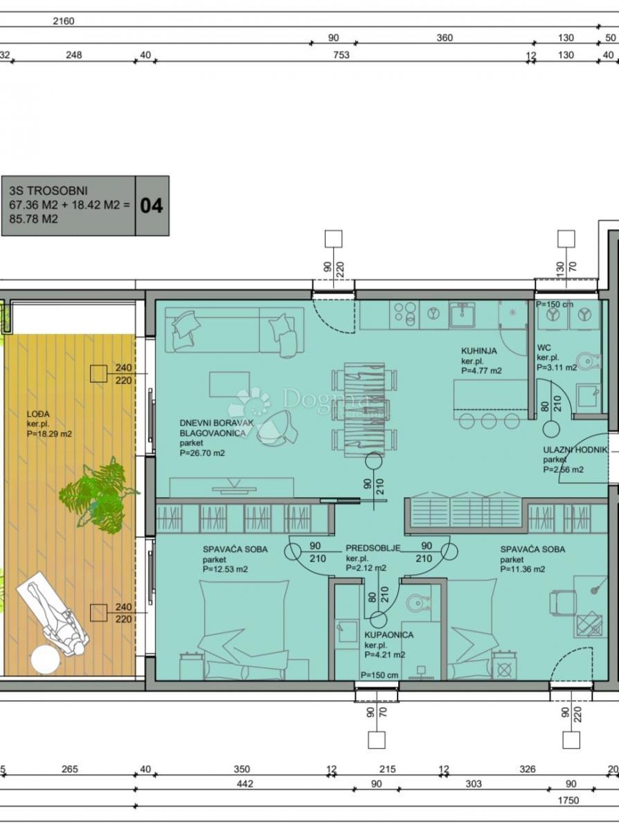 Allogio Gornje Mrzlo Polje Mrežničko, Duga Resa, 48m2