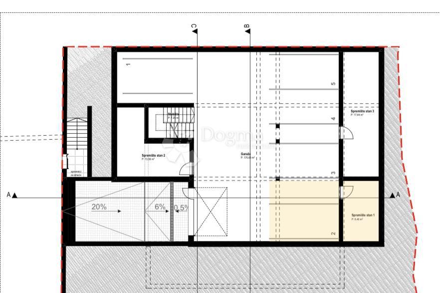 Allogio Cres, 52,03m2