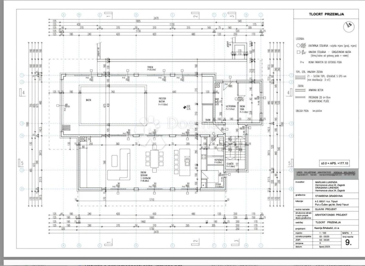 Casa Donji Trpuci, Brezovica, 645m2