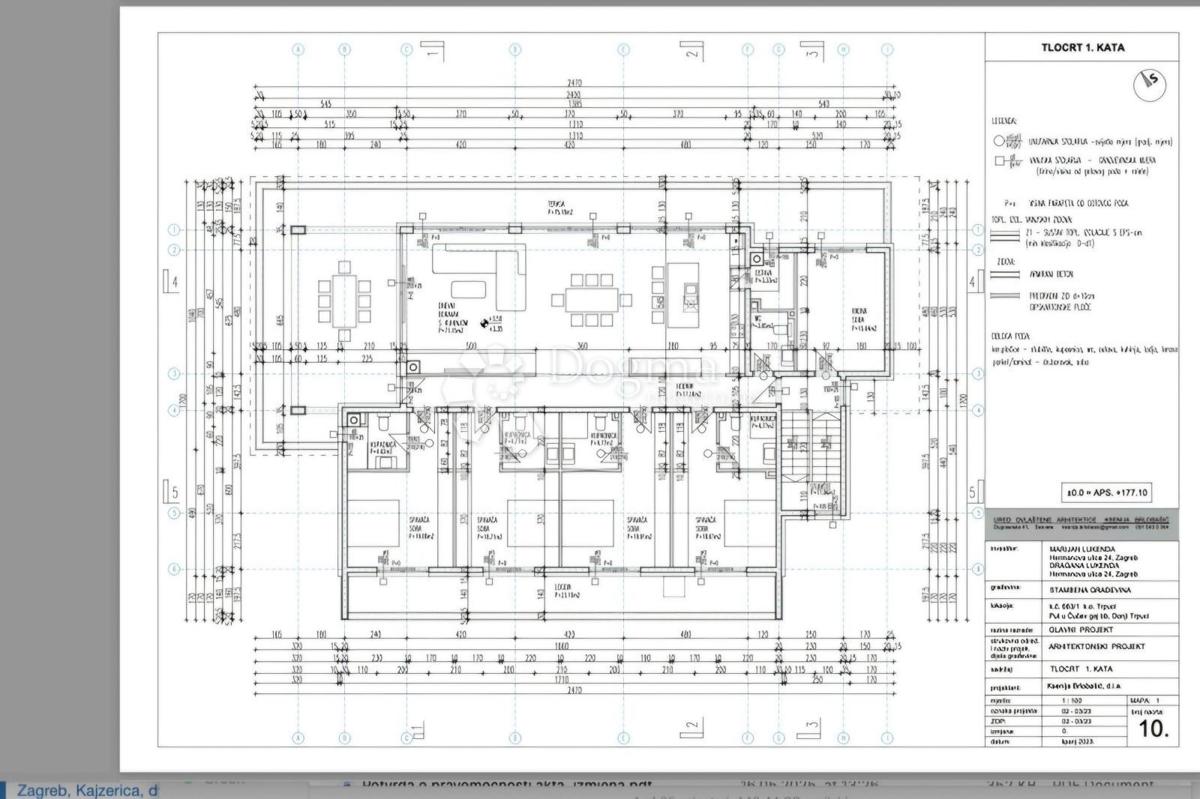 Casa Donji Trpuci, Brezovica, 645m2