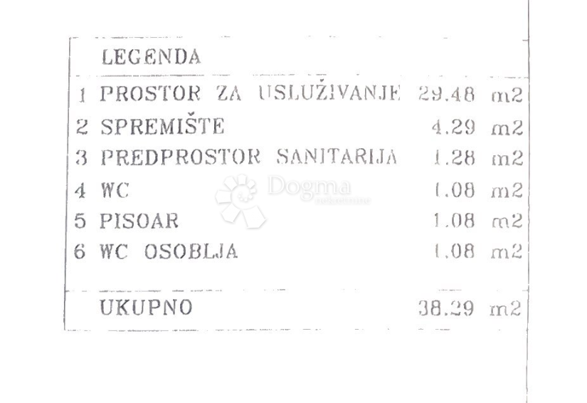 Locale commerciale Poreč, 39,59m2