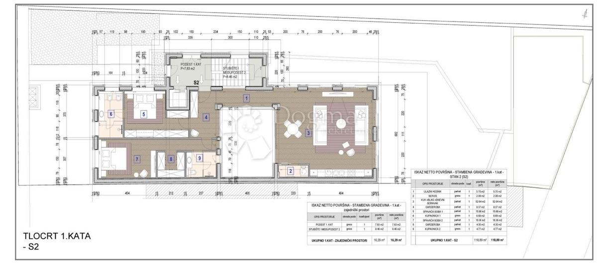 Casa Srebrnjak, Maksimir, 450m2
