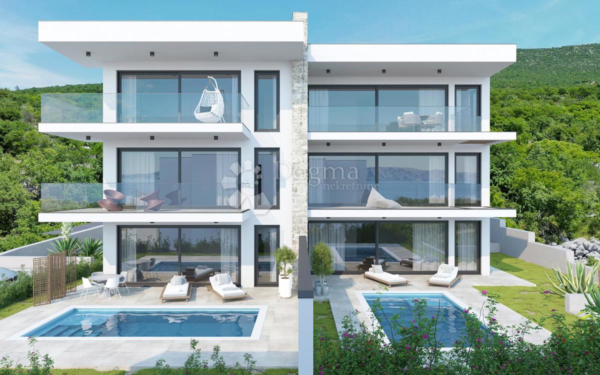 Appartamento Smokvica Krmpotska, Novi Vinodolski, 89,50m2