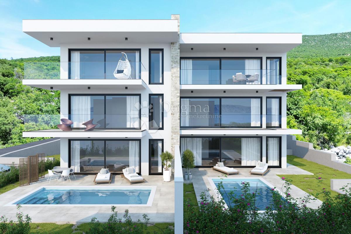 Appartamento Smokvica Krmpotska, Novi Vinodolski, 89,50m2