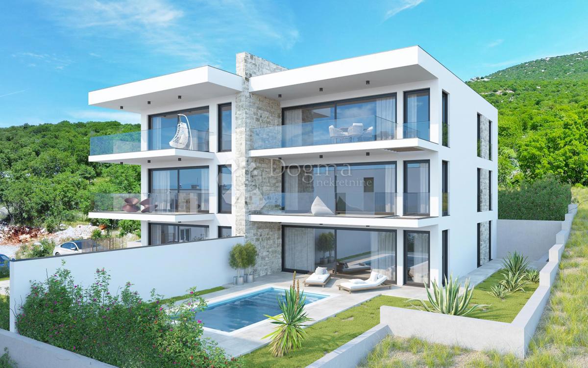 Appartamento Smokvica Krmpotska, Novi Vinodolski, 89,50m2