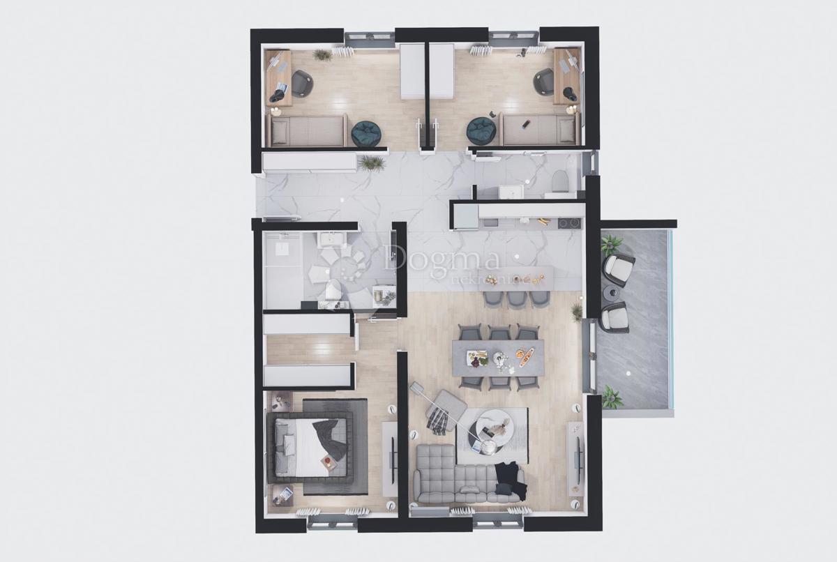 Allogio Centar, Solin, 85,75m2