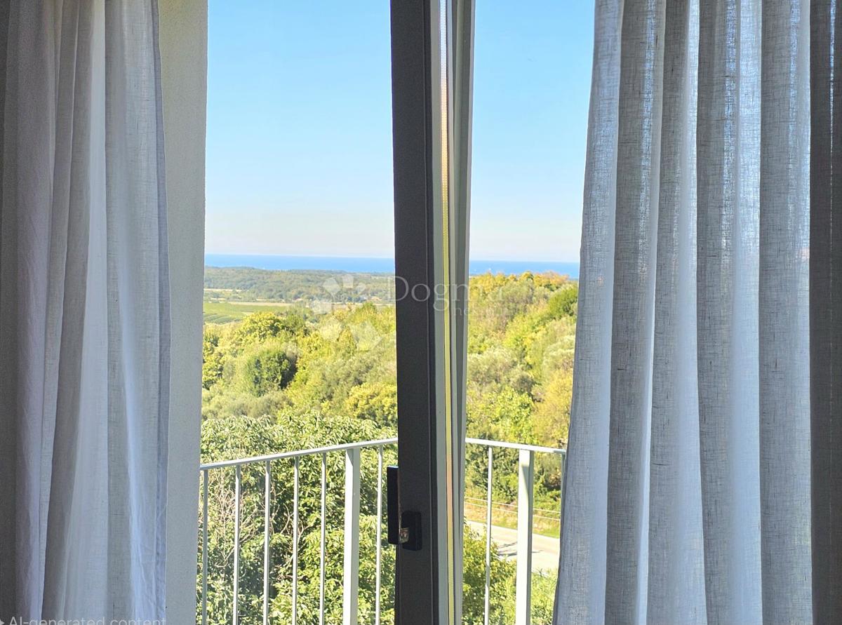 Eleganza, brutalismo e architettura istriana con vista panoramica