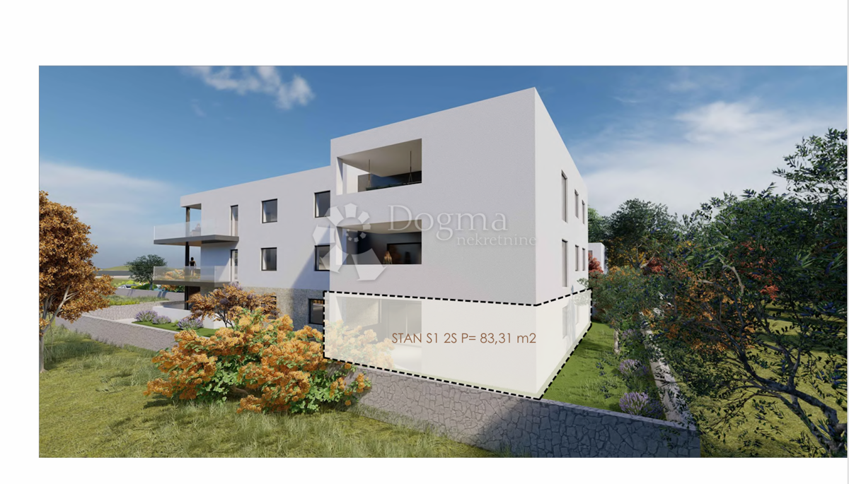 Allogio Privlaka, 83,31m2