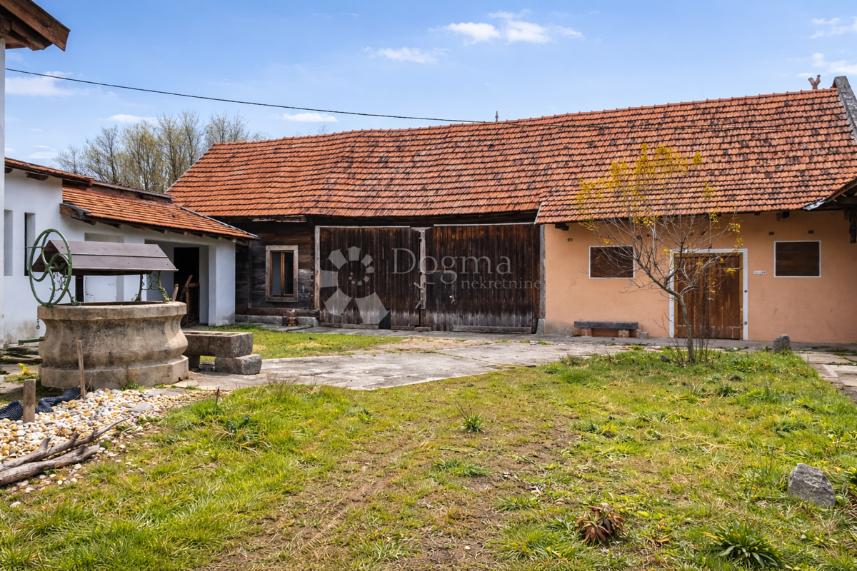 Ampia casa indipendente con grande terreno e strutture accessorie – posizione tranquilla