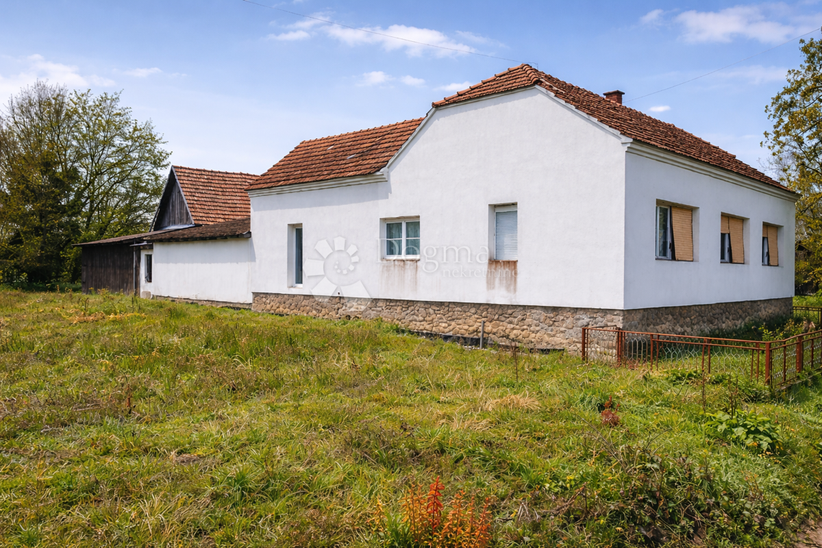 Ampia casa indipendente con grande terreno e strutture accessorie – posizione tranquilla