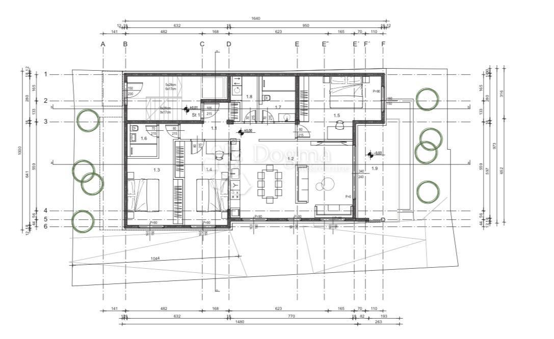 Allogio Črnomerec, 119,78m2
