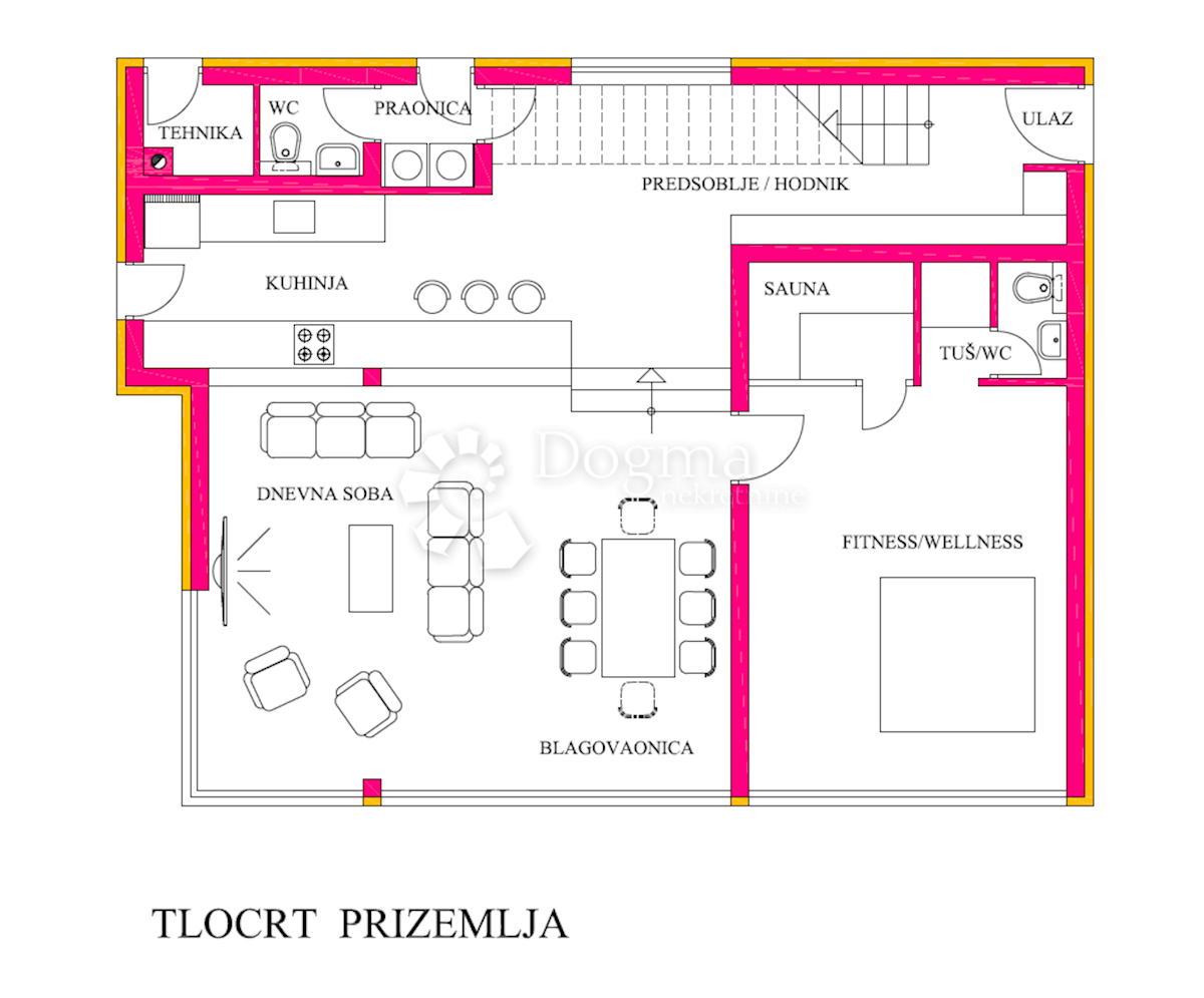 Casa Rogoznica, 260m2