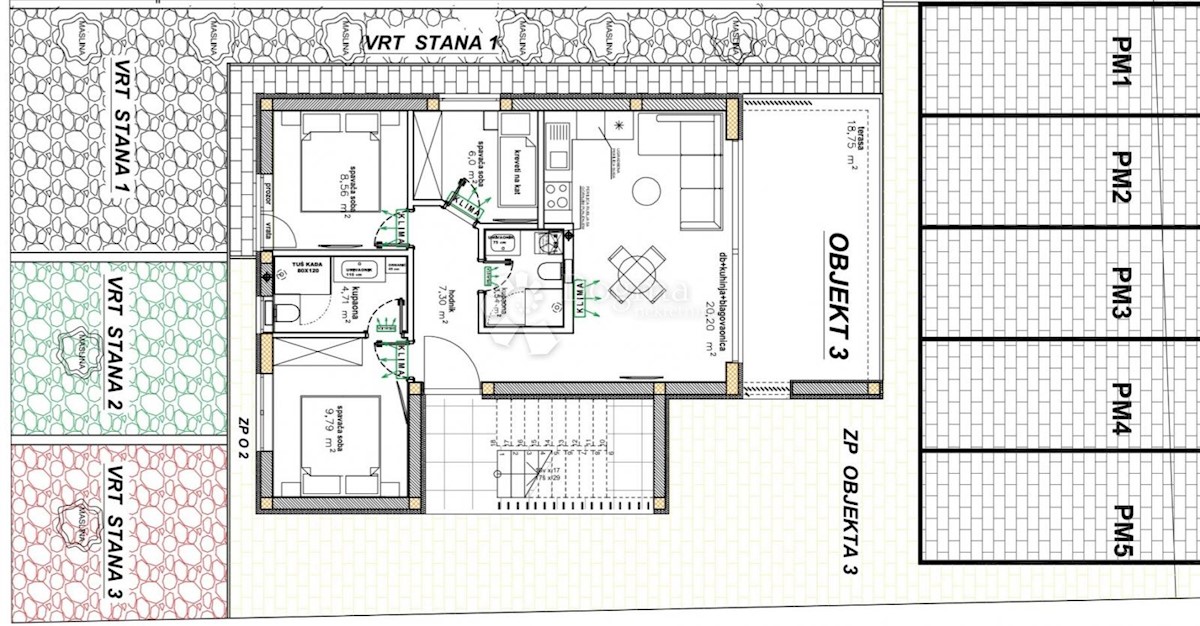 Allogio Vir, 118,35m2