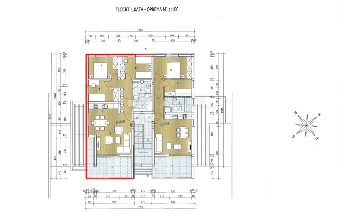 Allogio Bašanija, Umag, 80m2