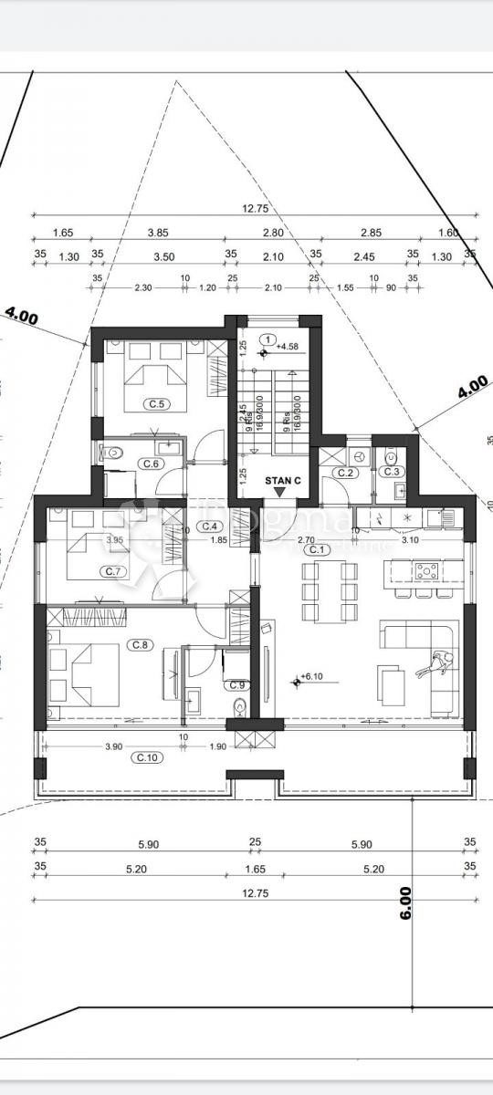 Terreno Ika, Opatija - Okolica, 633m2