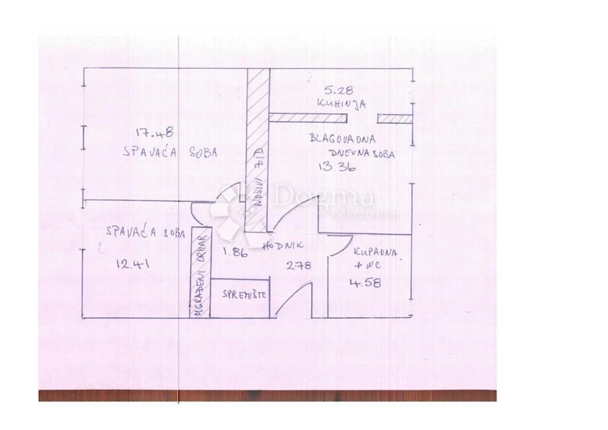 Allogio Britanac, Gornji Grad - Medveščak, 57,75m2