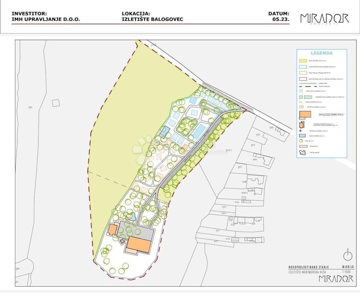 Terreno Mačkovec, Čakovec - Okolica, 55,37m2