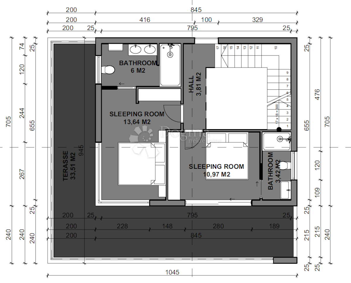 Casa Vodice, 116,01m2