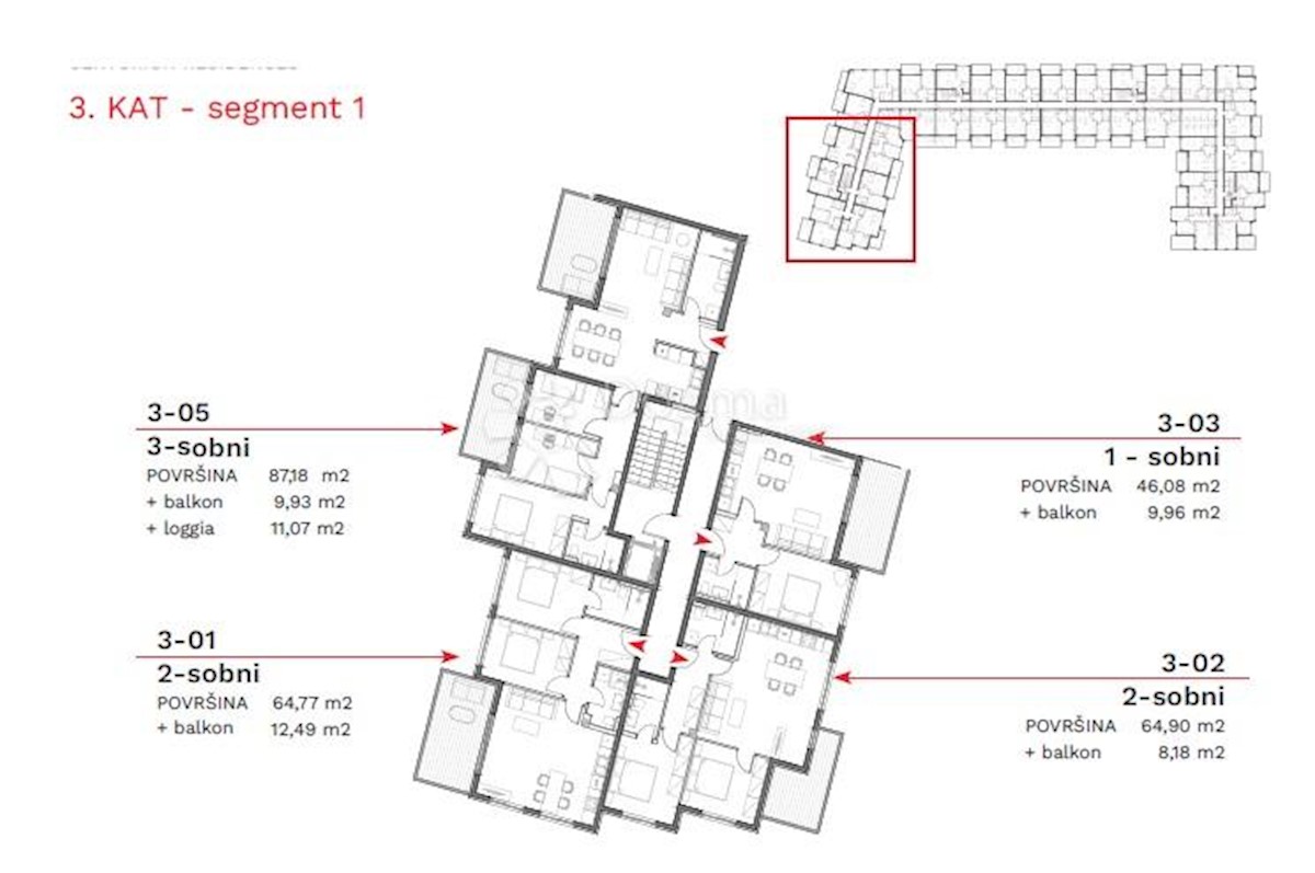 Umago, nuova costruzione, appartamento con vista e garage