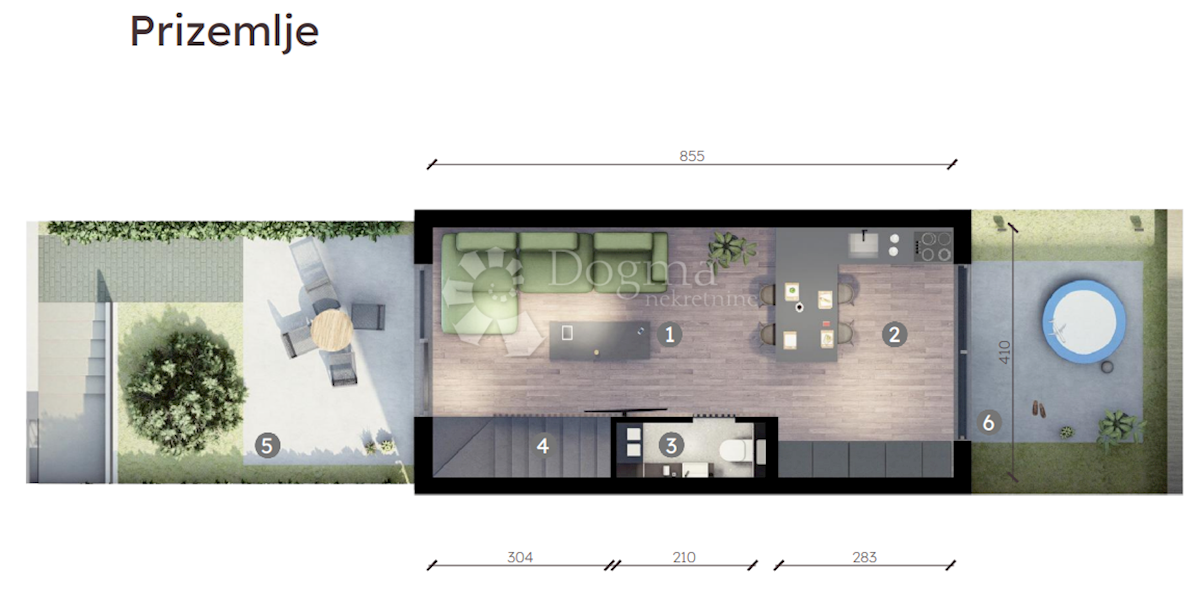 Casa Poreč, 77,54m2