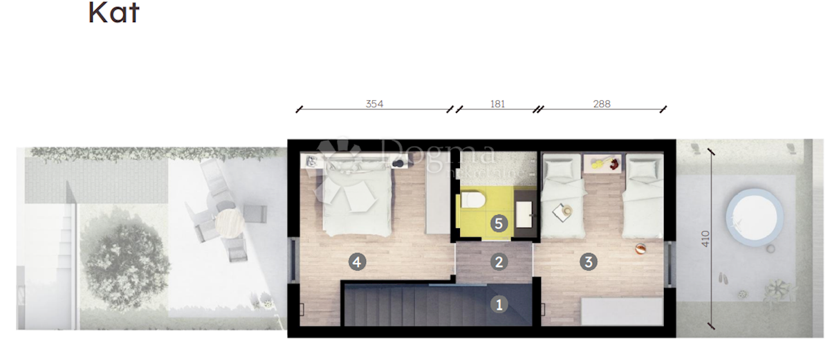 Casa Poreč, 77,54m2