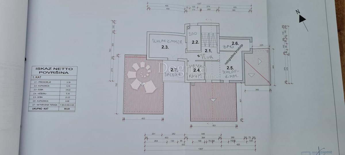 Casa Valbandon, Fažana, 226m2