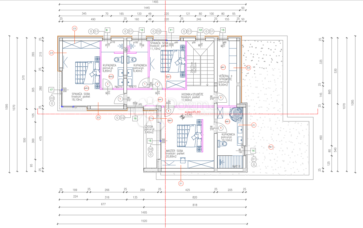 Casa Vodice, 374,95m2