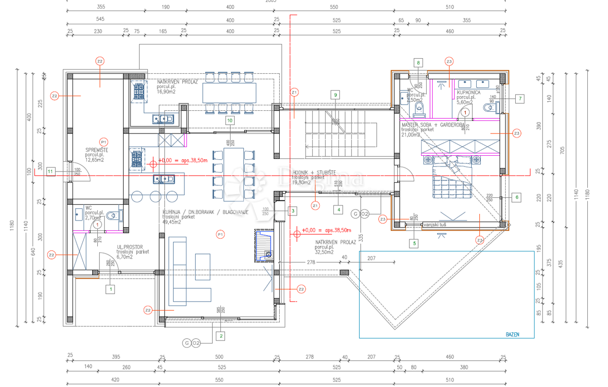 Casa Vodice, 374,95m2