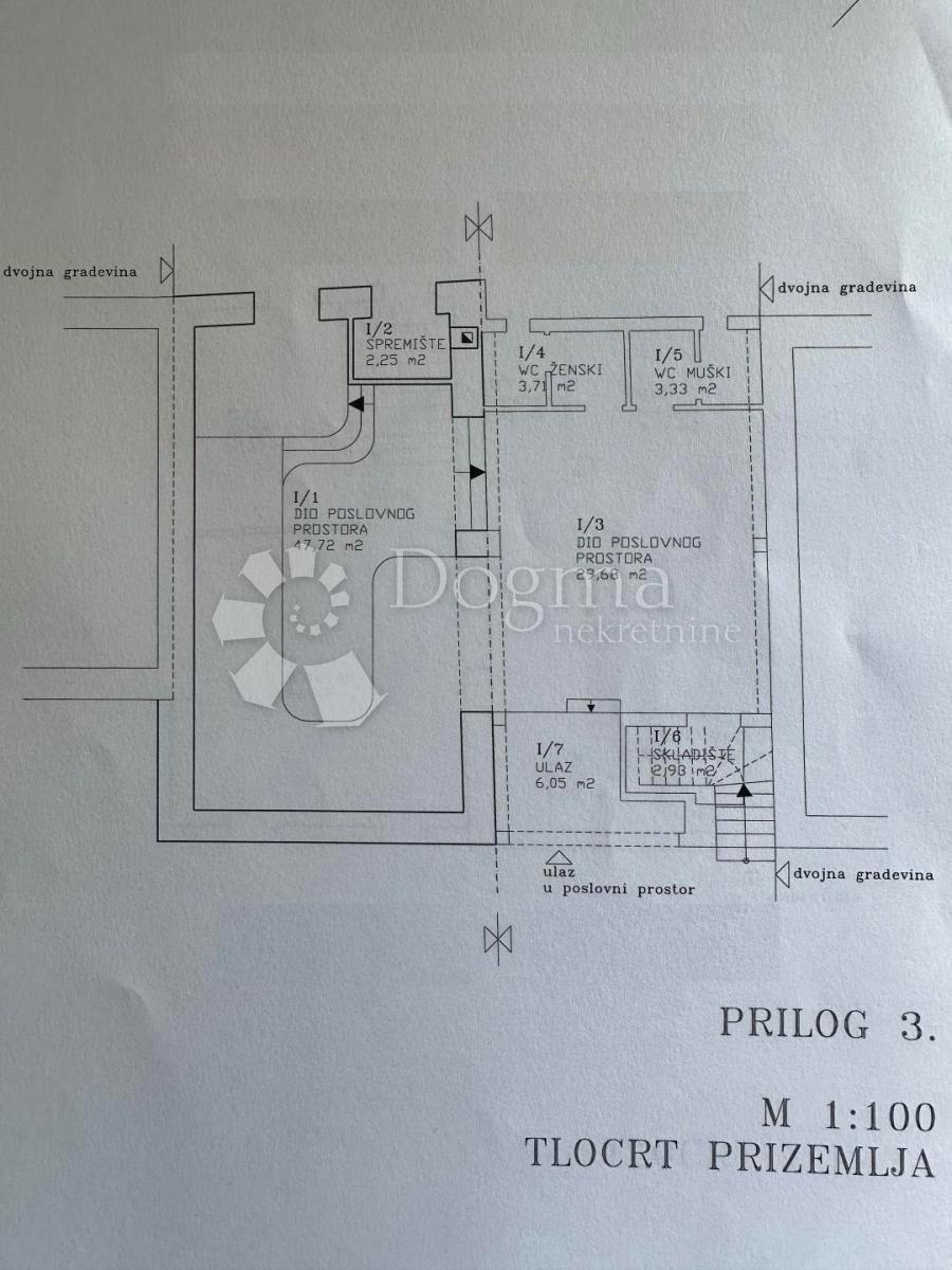 Locale commerciale Senj, 96m2