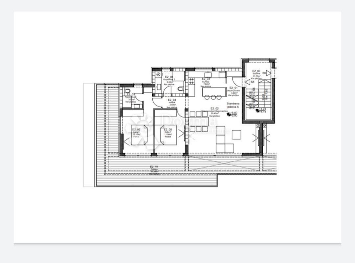 Allogio Škrapavac, Privlaka, 201,83m2