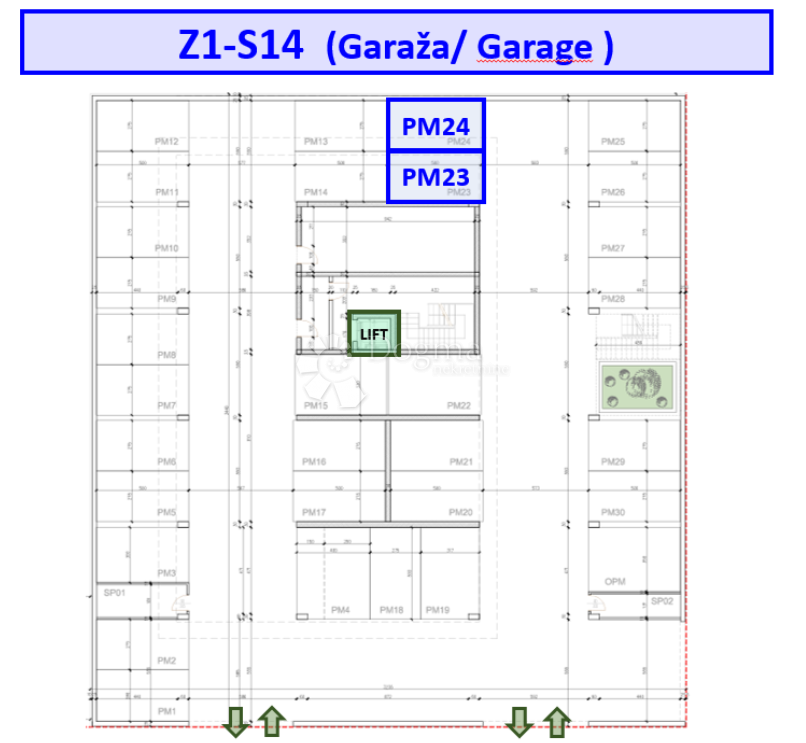 Z1/S14, NUOVO COMPLESSO RESIDENZIALE E COMMERCIALE VELI VRH - appartamento