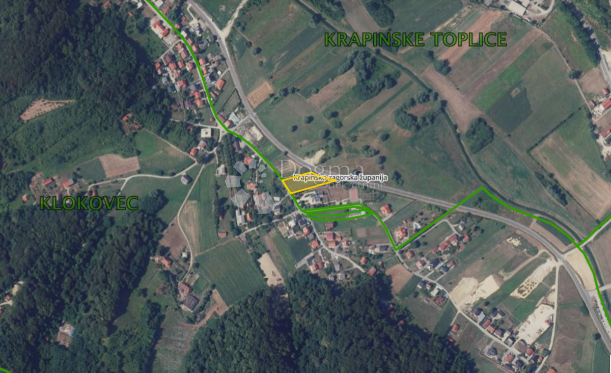 Terreno Klokovec, Krapinske Toplice, 2.320m2