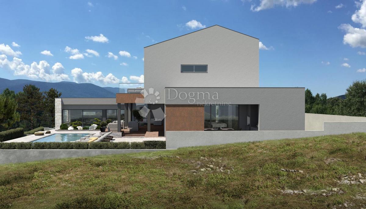 BELLISSIMA POSIZIONE CON PERMESSO DI COSTRUZIONE PER UNA VILLA CON ELEMENTI TRADIZIONALI DELL'ISTRIA