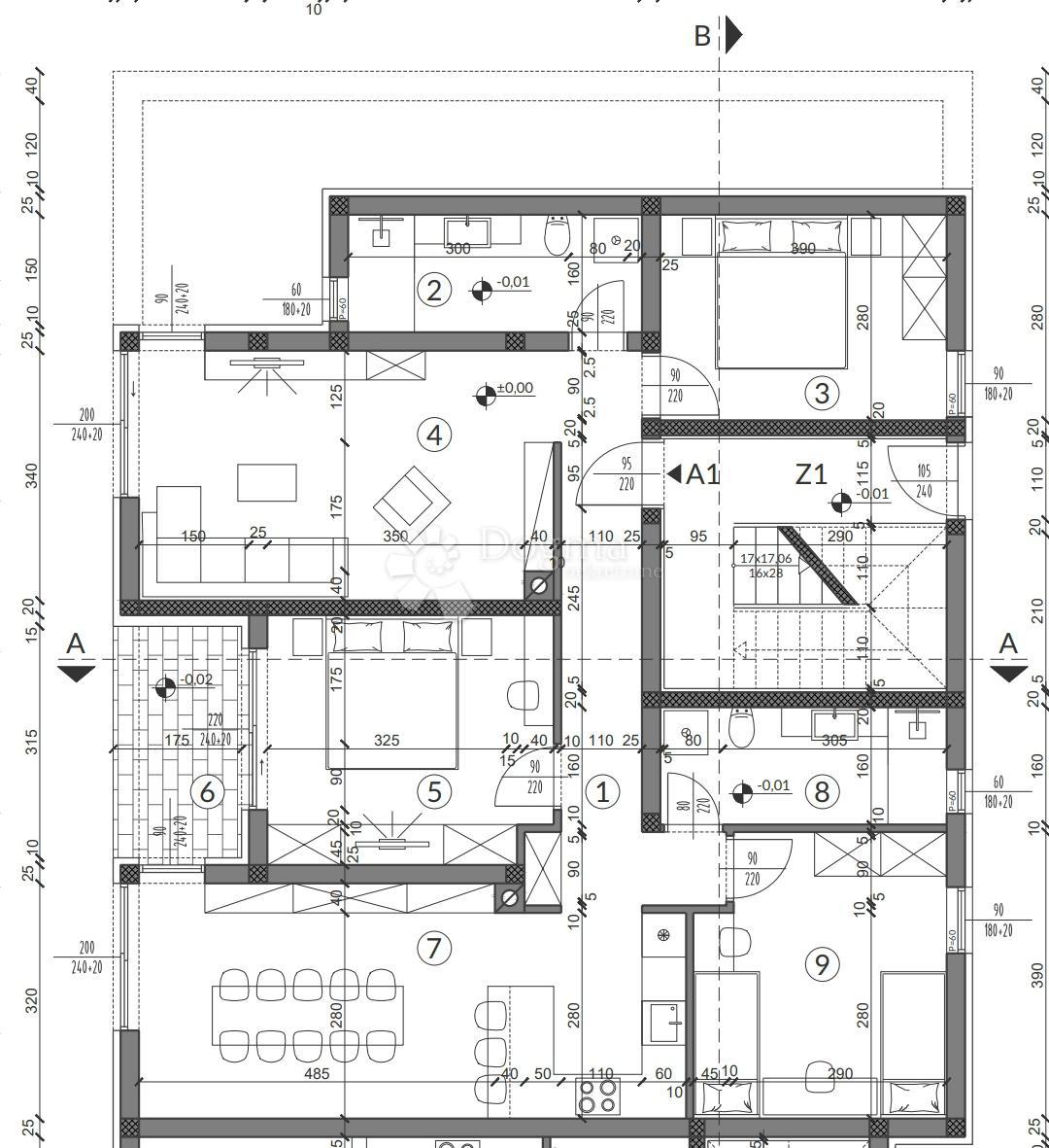 Allogio Fažana, 105,46m2