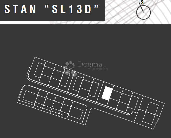 Allogio Štinjan, Pula, 57,13m2