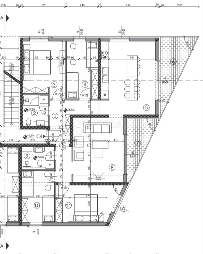 Allogio Peroj, Vodnjan, 64,71m2