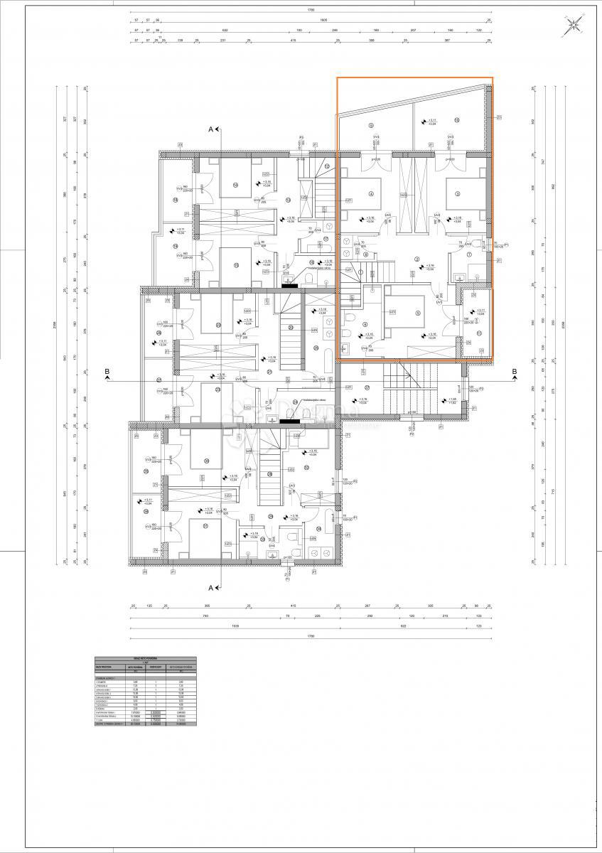 Allogio Vodice, 172,73m2