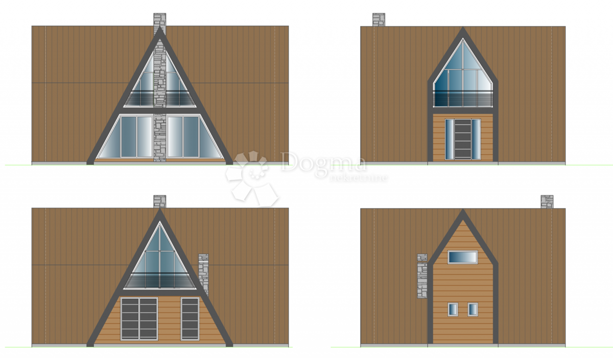 Terreno edificabile Brod Moravice, 2.180m2