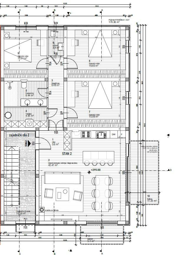 Allogio Funtana, 127,53m2