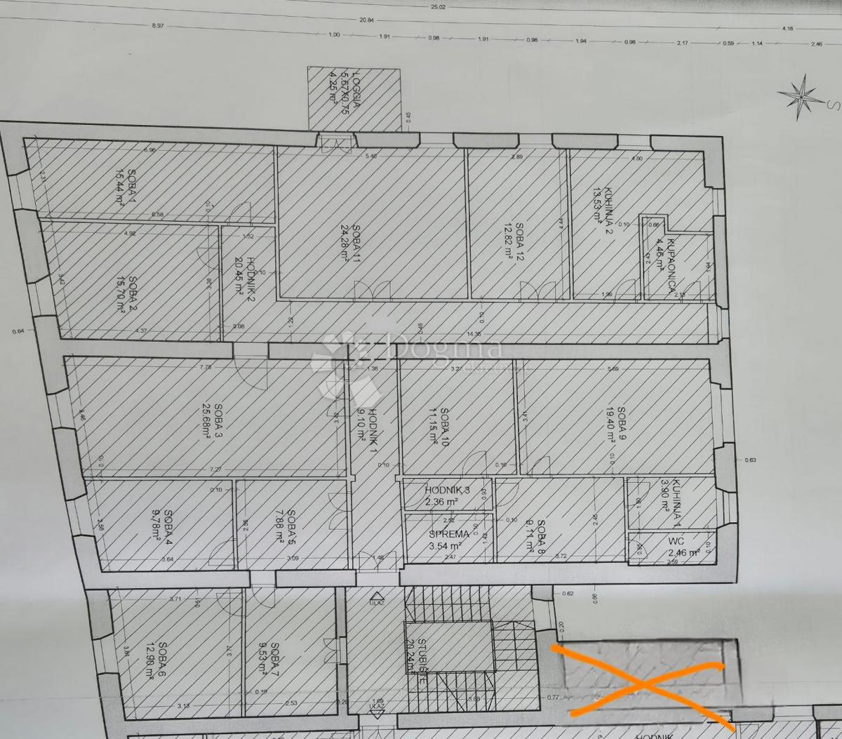 Allogio Grad, Split, 237,72m2